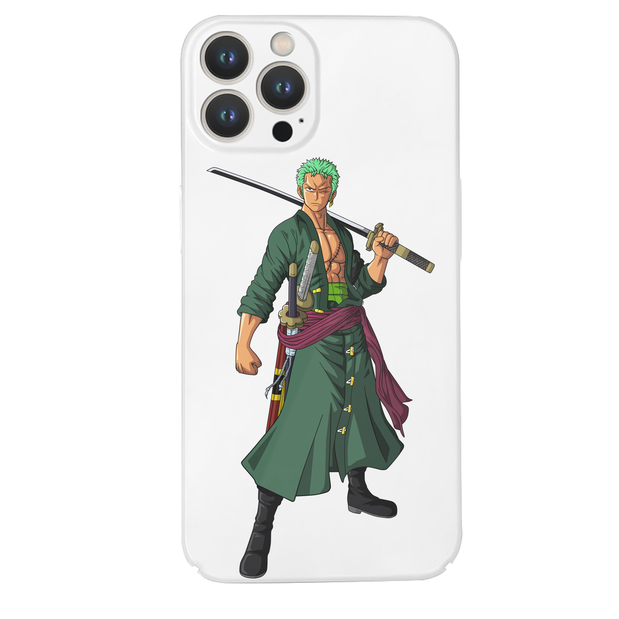 （画像用） ワンピース ロロノア・ゾロ ONE PIECE Roronoa Zoro 【iPhone 14シリーズ対応】ハードケース